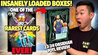 I PULLED ONE OF THE RAREST CARDS EVER  2023-24 Panini Obsidian Basketball FOTL Hobby Box Review