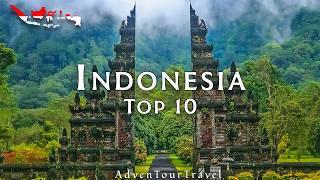 Why you must visit Indonesia - 10 Best Places to Visit in Indonesia Travel Video