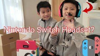 Unboxing the Nintendo Switch Stereo Headset PDP gaming LVL 40 Wired Stereo Gaming Headset