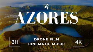 AZORES  ISLANDS NATURE 4K UHD FILM WITH CINEMATIC MUSIC 3 HOURS