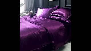 Luxury Satin Silk Bedding Set