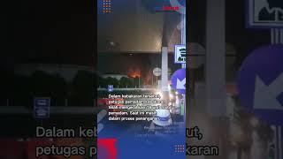 Depo #pertamina #plumpang #terbakar Warga Sekitar Panik Selamatkan Diri