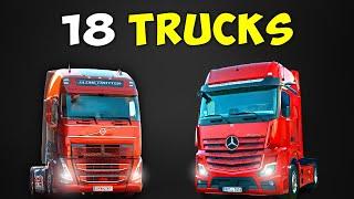 18 NEW TRUCKS for ETS2ATS Coming in 2024 & Beyond + Reworks & Customizations