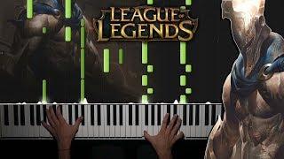 Pantheon Theme  League of Legends - Piano Cover 