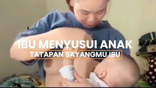 Ibu menyusui anak terbaru tatapan sayangmu ibu