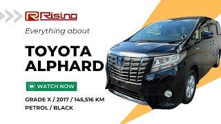 SOLD【2017】Toyota Alphard 4WD Grade X 145516 km - Japanese Car