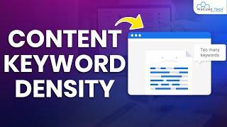 SEO Keyword Density - What is the keyword density in SEO  SEO Tutorial in Hindi