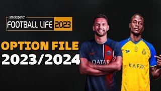 Football Life 2023 Option File 2024 + Saudi Teams