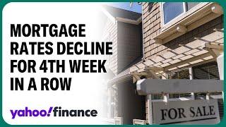 Mortgage rates decline for fourth week in a row