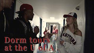 Dorm tours at the U of A