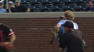 Benches Clear In College Baseball Game