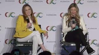 DCs Legends Of Tomorrow - Caity Lotz And Jes Macallan Funny Moments From Clexacon