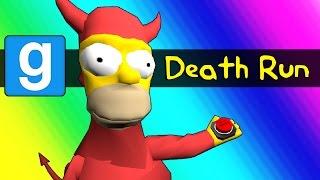 Gmod Deathrun - Homer Simpson Tryouts Parody Garrys Mod Funny Moments