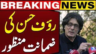 Court Approves PTIs Leader Raoof Hassan Bail  Breaking News  Capital TV