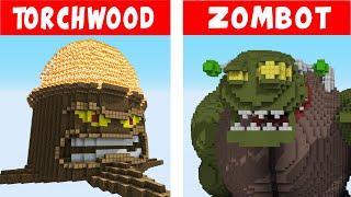 Minecraft vs PvZ – Zomboss  Torchwood