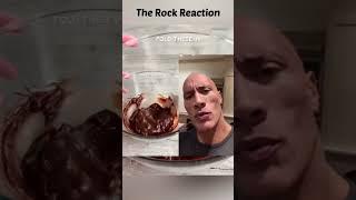 Microwave Brownie  The Rock Reaction  #shorts #satisfying #viral