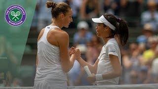 Karolina Pliskova vs Su-Wei Hsieh Wimbledon 2019 Third Round Highlights