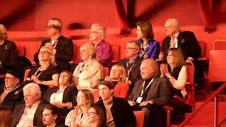 King Carl Gustaf and Queen Silvia rocking at Tomas Ledin Concert