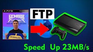 Enable FTP PS3 Speed Faster