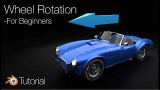 2.8 Blender Tutorial Wheel Rigging for Car Animations