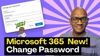 A new way to change passwords in Microsoft 365