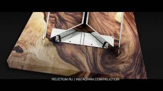 Presentation of SUAR WOOD tables from RELICTIUM