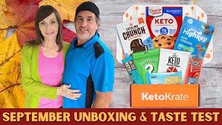 KetoKrate Unboxing & Taste Test  September 2023