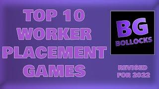 Top 10 Worker Placement Games 2022