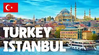 Istanbul Turkey — Walking Tour 4K 