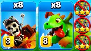 UNSTOPPABLE NEW TH 14 Air Attack Strategy  Best New Dragon Rider  EASY TH14 3 Star War Attack