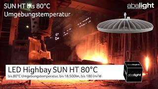 abalight SUN HT LED Hallenstrahler für Hochtemperaturbereiche