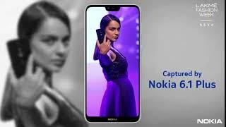 Nokia 6.1 Plus the Showstopper at Lakme Fashion Week