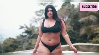 Plus Size Bikni La ticia Thomas Model