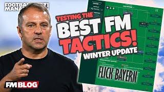 FLICK BAYERN  Testing the Best FM24 Tactics  Football Manager 2024