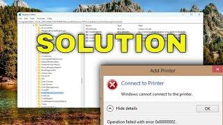 Windows Cannot to the Printer Error Is 0x000003e3 All ShareNetwork Printer Solution