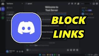 How To Block Links In Discord Server Using Dyno Bot