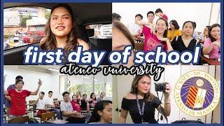 first day of school at ateneo
