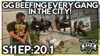 Episode 20.1 GG Beefing Every Gang In The City  GTA RP  GW Whitelist