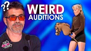 Top 10 NEW WEIRDEST Acts On Got Talent