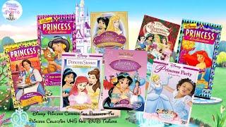 Disney Princess Commercials Presents The Princess Collection DVD And VHS Trailers