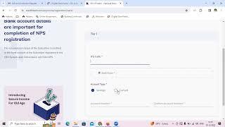 NATIONAL PENSION SCHEME NPS ACCOUNT OPENING PROCESS IN CSC KANNADA