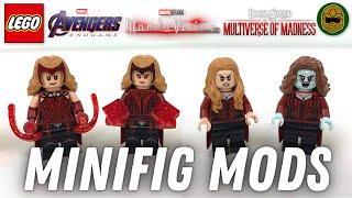 Minifig Mods Scarlet Witch Fixing LEGOs Horrible Wanda Maximoff Minifigures With Firestar Toys 