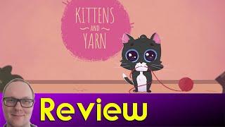 Kittens and Yarn - Review  Cute Wholesome Mosaic Budget Puzzle Game