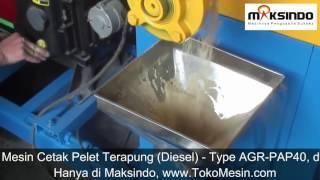 Mesin Pencetak Pelet Ikan Terapung DIESEL