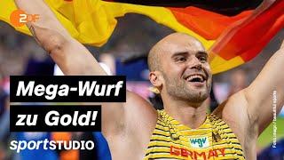 Speerwerfer Julian Weber gewinnt EM-Titel  European Championships München  sportstudio