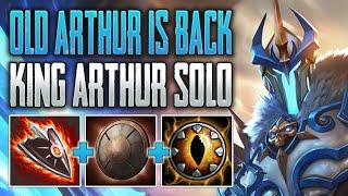 ARTHUR IS BACK IN HIS PRIME King Arthur Solo Gameplay SMITE Conquest