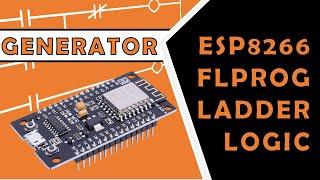 #3 Generator  ESP8266 FLProg Ladder Logic