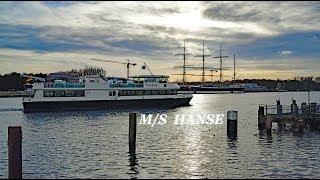 Von Lübeck nach Lübeck-Travemünde mit MS HANSE