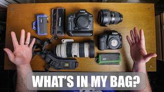 Whats in my CAMERA BAG in 2022 for SPORTS Photography?