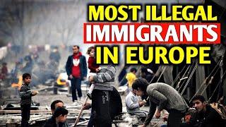 European Countries With The Most ILLEGAL IMMIGRANTS in 2024